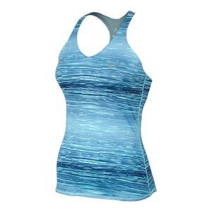 Nike Women's Advantage Printed Tank - Ice Blue